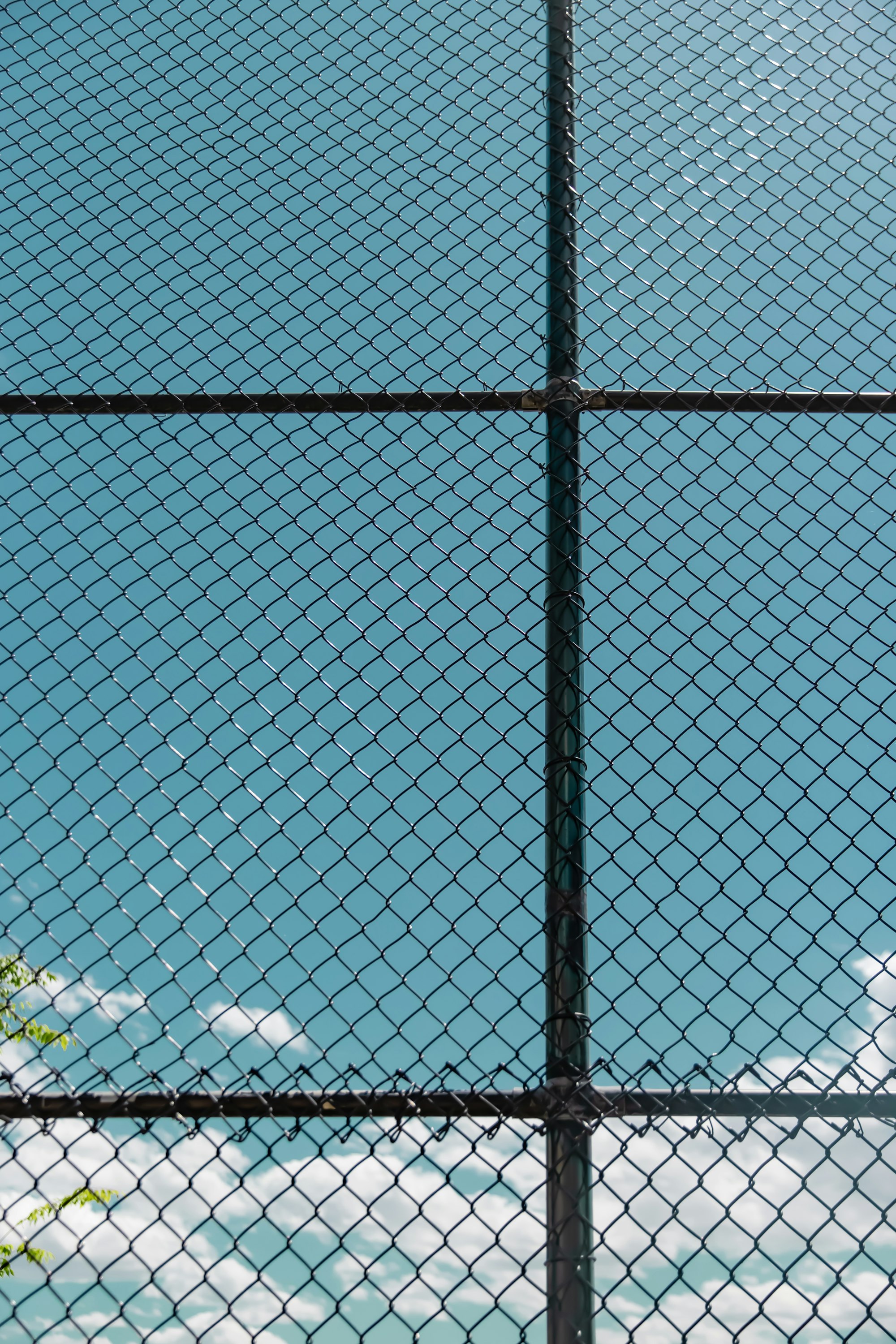 Galvanized chainlink fence supplied by Medvaan
